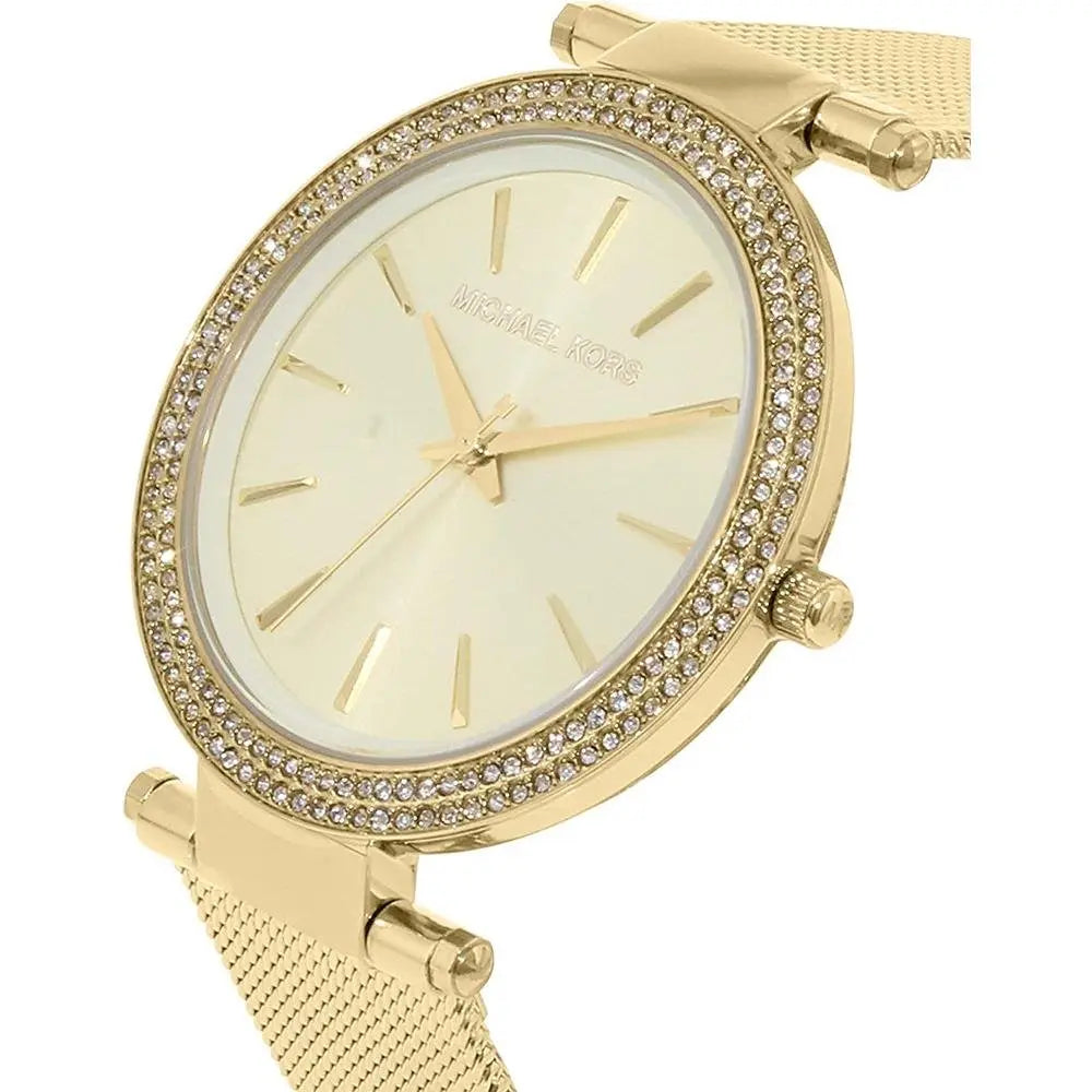 Michael Kors Darci Gold Dial Gold Mesh Bracelet Watch for Women - MK3368