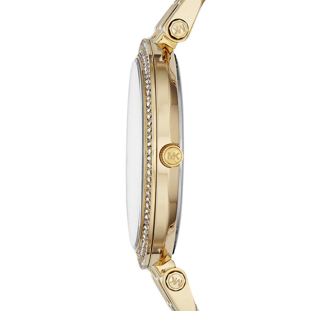 Michael Kors Darci Gold Dial Gold Stainless Steel Strap Watch for Women - MK3216