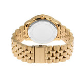 Michael Kors Cunningham Chronograph Gold Dial Gold Steel Strap Watch For Men - MK8963