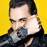 Diesel Mr Daddy 2.0 Chronograph Black Dial Brown Leather Strap Watch For Men - DZ7332