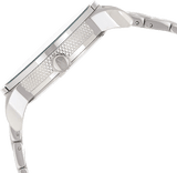 Diesel Mini Daddy Dual Time Silver Dial Stainless Steel Watch For Men - DZ7305