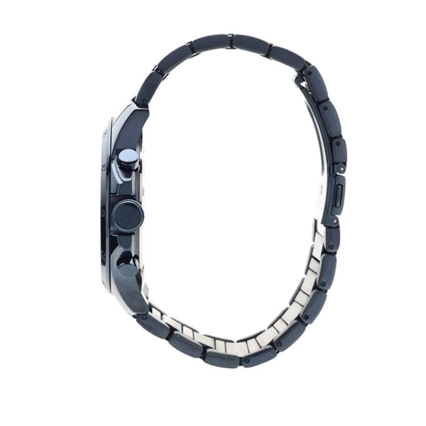 Tommy Hilfiger Decker Chronograph Blue Dial Blue Steel Strap Watch for Men - 1791560