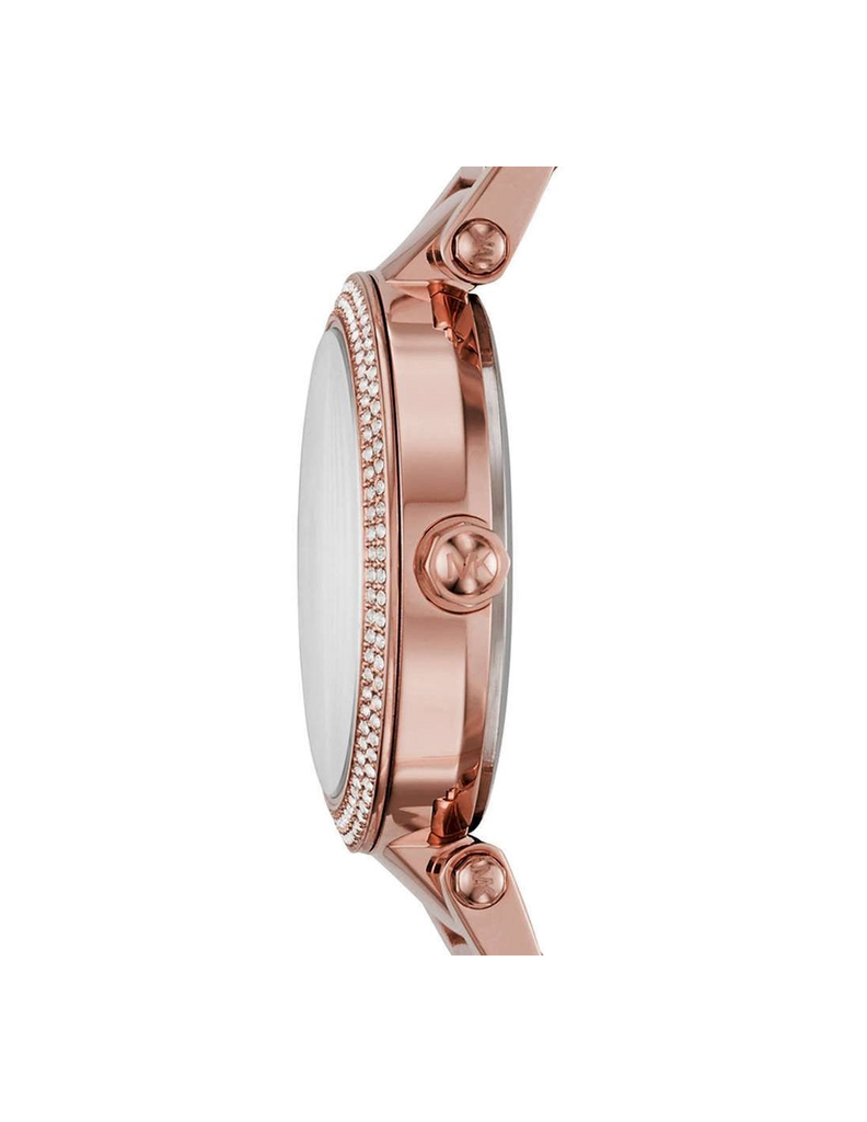 Michael Kors Parker Rose Gold Dial Steel Strap Watch for Women - MK6470