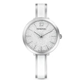 Swarovski Crystalline Delight Silver Dial Two Tone Steel Strap Watch for Women - 5580537