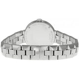 Movado Sapphire Diamonds Silver Dial Silver Steel Strap Watch For Women - 606814