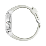 Gucci Sync XXL White Dial White Rubber Strap Watch For Men - YA137102
