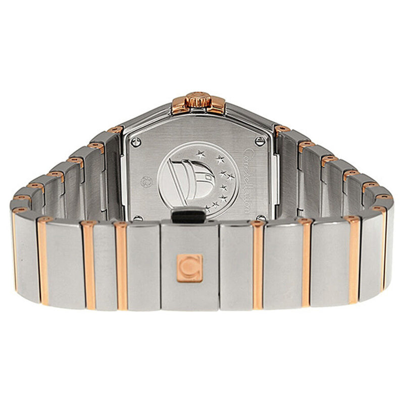 Omega Constellation Diamonds Mother of Pearl Dial Two Tone Steel Strap Watch for Women - 123.25.27.60.55.006