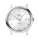 Omega De Ville Prestige Co-Axial Silver Dial Silver Steel Strap Watch for Men - 424.10.40.20.02.003