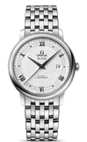 Omega De Ville Prestige Co Axial Automatic White Dial Silver Steel Strap Watch for Men - 424.10.40.20.02.005