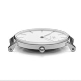 Daniel Wellington Petite Bondi White Dial White Leather Strap Watch For Women - DW00100190