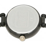 Coach Park Swarovski Crystals Black Dial Black Steel Strap Watch for Women - 14503564