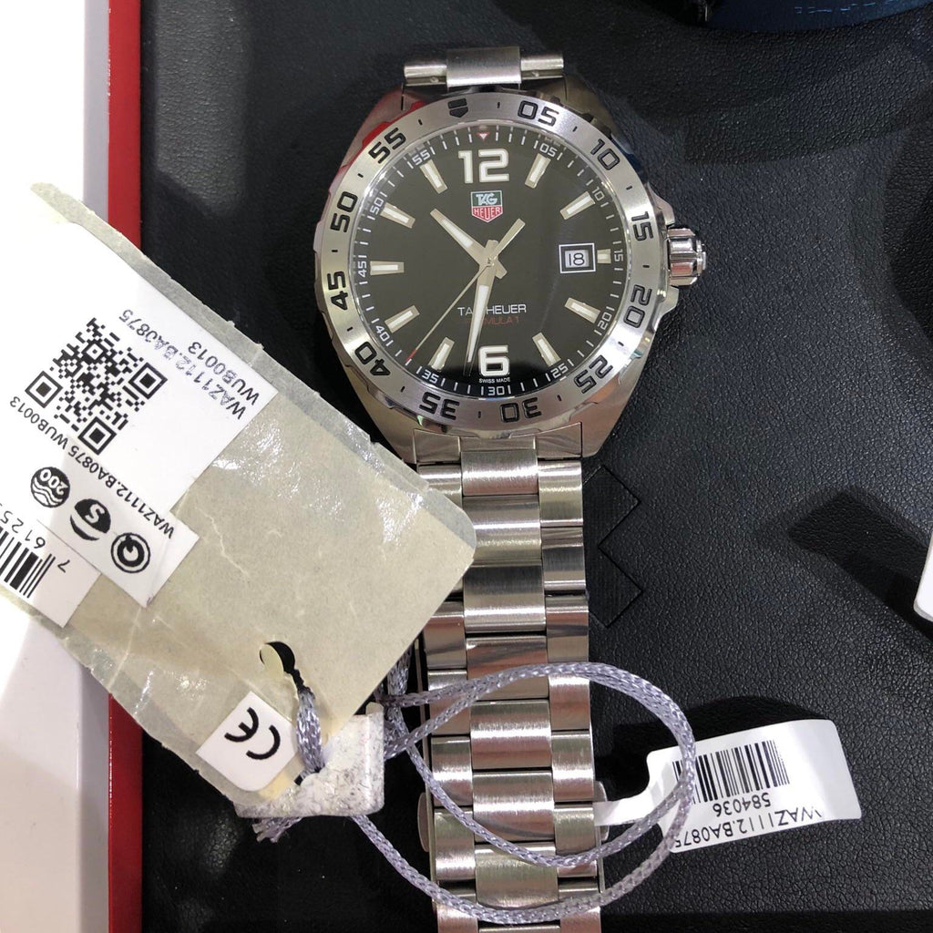 Tag Heuer Formula 1 Quartz Black Dial Watch For Men - WAZ1112.BA0875