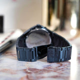 Tommy Hilfiger Justin Chronograph Blue Dial Blue Steel Strap Watch For Men - 1792058