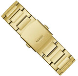 Guess Duke Glitz Crystals Gold Dial Gold Steel Strap Watch For Men - GW0576G2