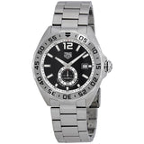 Tag Heuer Formula 1 Automatic Black Dial Silver Steel Strap Watch for Men - WAZ2012.BA0842