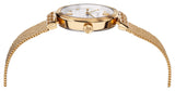 Versace Meander Greca White Dial Gold Mesh Bracelet Watch for Women - VELW00820