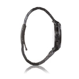 Fossil Everett Chronograph Black Dial Black Steel Strap Watch for Men - FS5797