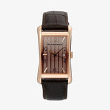 Burberry Heritage Brown Dial Brown Leather Strap Watch for Men - BU3000