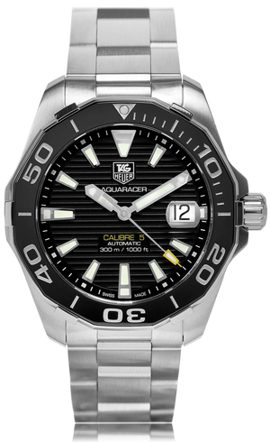 Tag Heuer Aquaracer Black Dial Watch for Men - WAY211A.BA0928