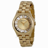 Marc Jacobs Henry Gold Dial Gold Steel Strap Watch for Women - MBM3292