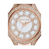 Michael Kors Kerry Mother of Pearl Dial Rose Gold Steel Strap Watch for Women - MK3313