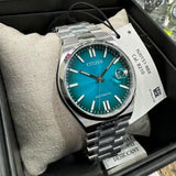 Citizen Tsuyosa Automatic Blue Dial Silver Steel Strap Watch For Men - NJ0151-88X