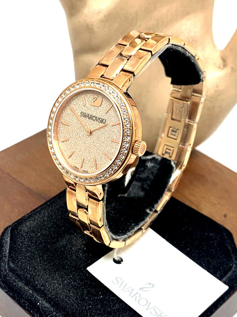 Swarovski Daytime Analog Gold Dial Gold Steel Strap Watch for Women - 5182231