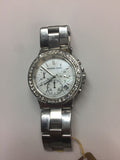 Michael Kors Dylan Silver Dial Silver Steel Strap Watch for Women - MK5585