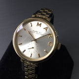 Marc Jacobs Sally Champagne Gold Dial Gold Steel Strap Watch for Women - MBM3363