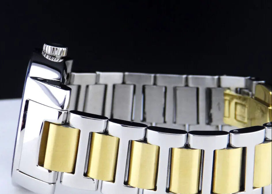 Movado Bold Silver Dial Two Tone Steel Strap Watch For Women - 3600256