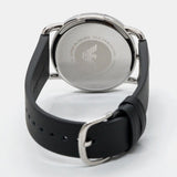 Emporio Armani Aviator Quartz Black Dial Black Leather Strap Watch For Men - AR11336