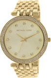 Michael Kors Darci Gold Dial Gold Stainless Steel Strap Watch for Women - MK3216
