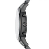 Emporio Armani Classic Chronograph Grey Dial Grey Steel Strap Watch For Men - AR2454