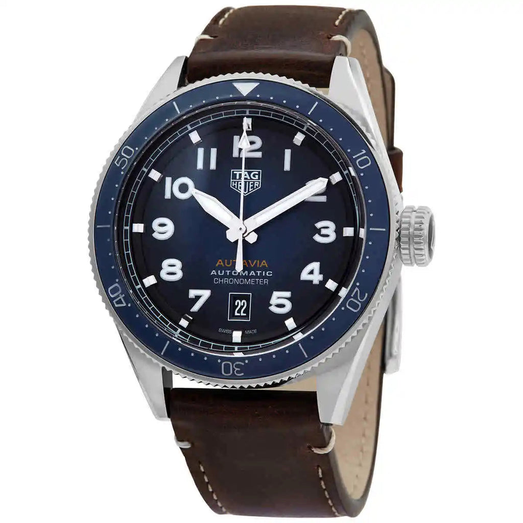Tag Heuer Autavia Blue Dial Watch for Men - WBE5116.FC8266