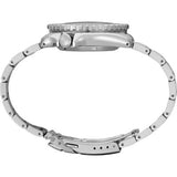 Seiko 5 Sport Automatic SKX Series Black Dial Silver Steel Strap Watch for Men - SRPK99K1