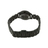 Marc Jacobs Tether Transparent Black Dial Black Steel Strap Watch for Women - MBM3419