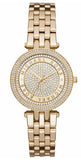 Michael Kors Darci Gold Dial Gold Steel Strap Watch for Women - MK3445