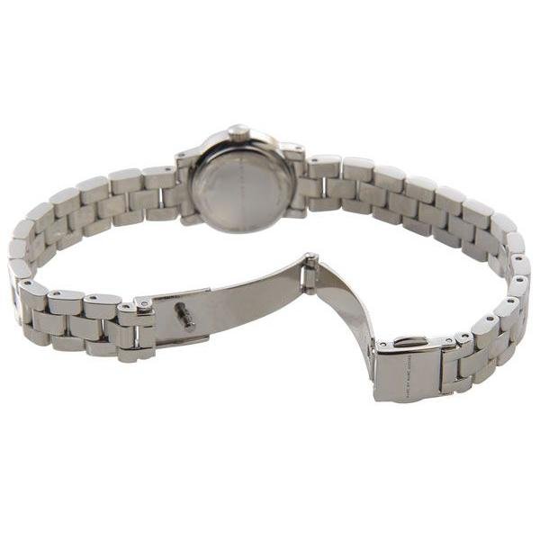 Marc Jacobs Amy Dinky White Dial Silver Steel Strap Watch for Women - MBM3225