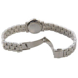Marc Jacobs Amy Dinky White Dial Silver Steel Strap Watch for Women - MBM3225