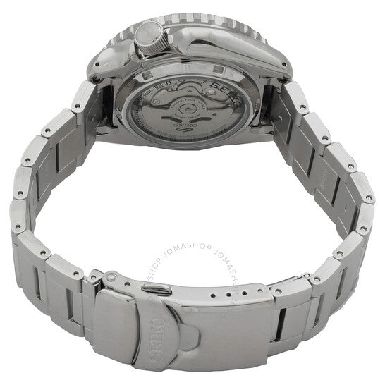 Seiko 5 Sport Automatic SKX Series Black Dial Silver Steel Strap Watch for Men - SRPK99K1