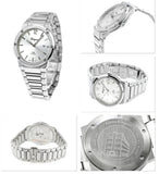 Salvatore Ferragamo F-80 Classic Silver Dial Silver Steel Strap Watch for Men - SFDT02223