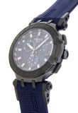 Tissot T Race Chronograph Blue Dial Blue Silicone Strap Watch For Men - T115.417.37.041.00