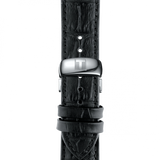 Tissot T Classic Tradition Black Dial Black Leather Strap Watch For Men - T063.610.16.052.00