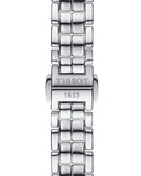 Tissot T Lady Flamingo Mother of Pearl White Dial Silver Steel Strap Watch For Women - T094.210.11.111.00