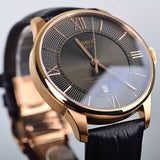 Tissot Chemin des Tourelles Powermatic 80 Brown Dial Brown Leather Strap Watch for Men - T099.407.36.448.00