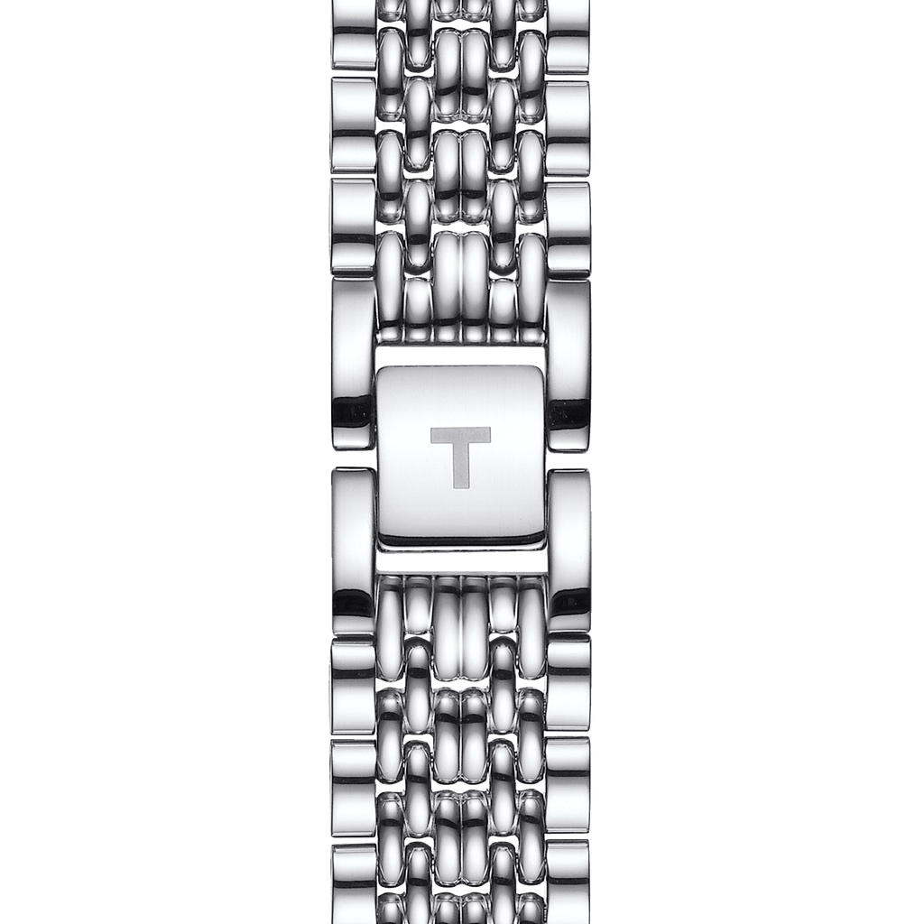 Tissot T Classic Everytime Small White Dial Silver Mesh Bracelet Watch For Women - T109.210.11.033.00