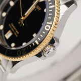 Tissot Seastar 1000 Black Dial Two Tone Steel Strap Watch For Men - T120.410.22.051.00