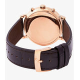 Tissot Carson Premium Chronograph White Dial Brown Leather Strap Watch For Men - T122.417.36.011.00