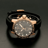 Tissot Supersport Chrono Black Dial Black Leather Strap Watch for Men - T125.617.36.051.00