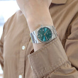 Tissot PRX Green Dial Silver Steel Strap Watch For Men - T137.410.11.091.00